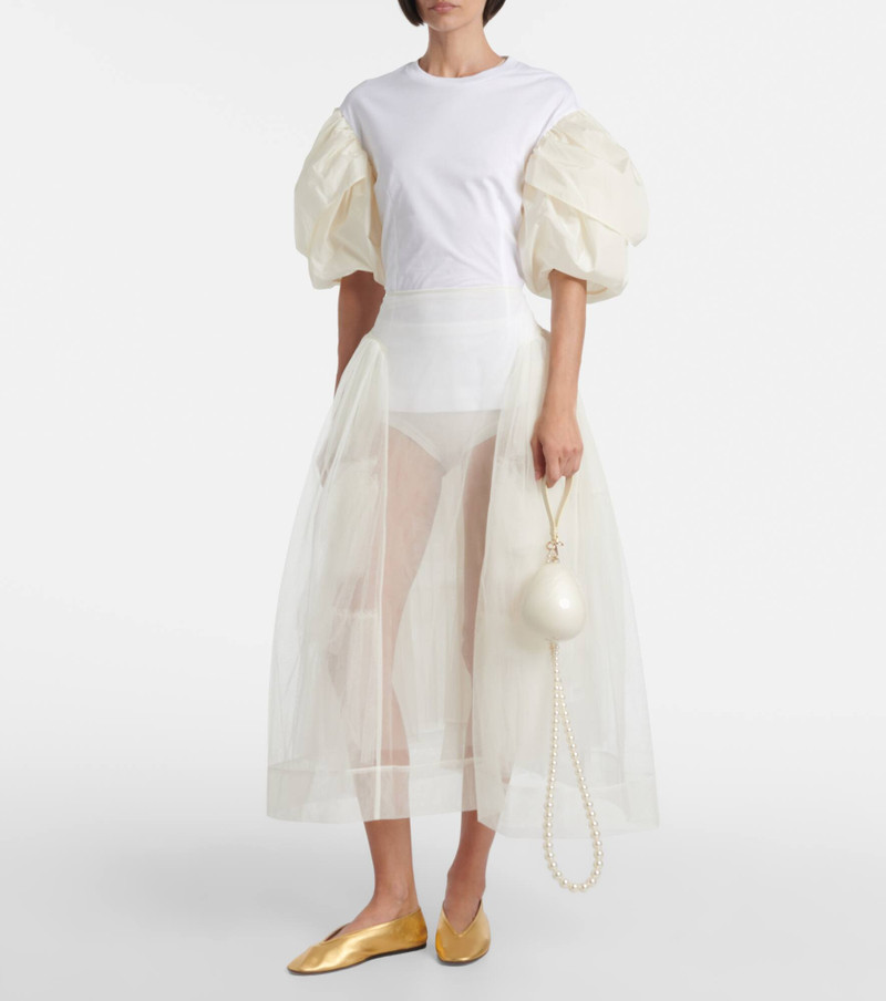 Simone Rocha Tulle midi skirt outlook