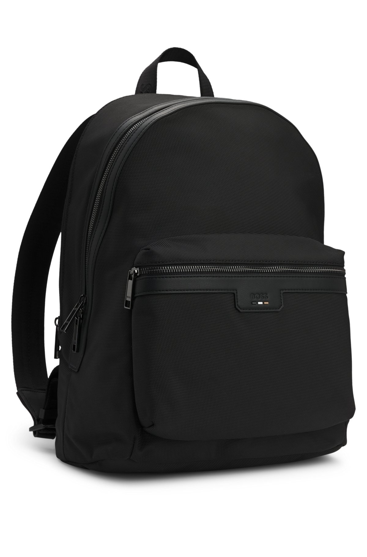 STRUCTURED BACKPACK WITH SIGNATURE TRIMS - 5