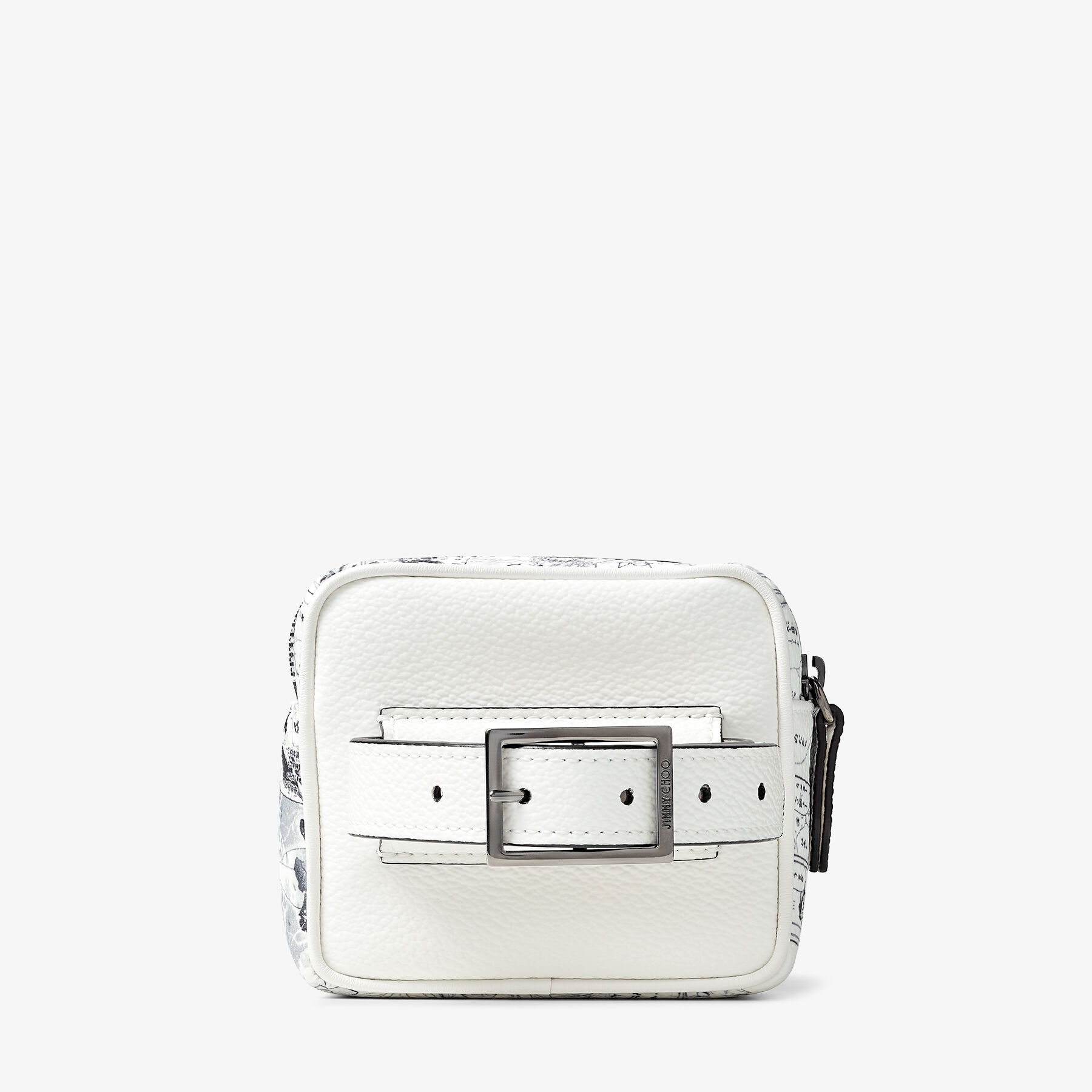 Collage Wrist Bag
Monochrome Manga Printed PU Leather Wrist Bag - 6