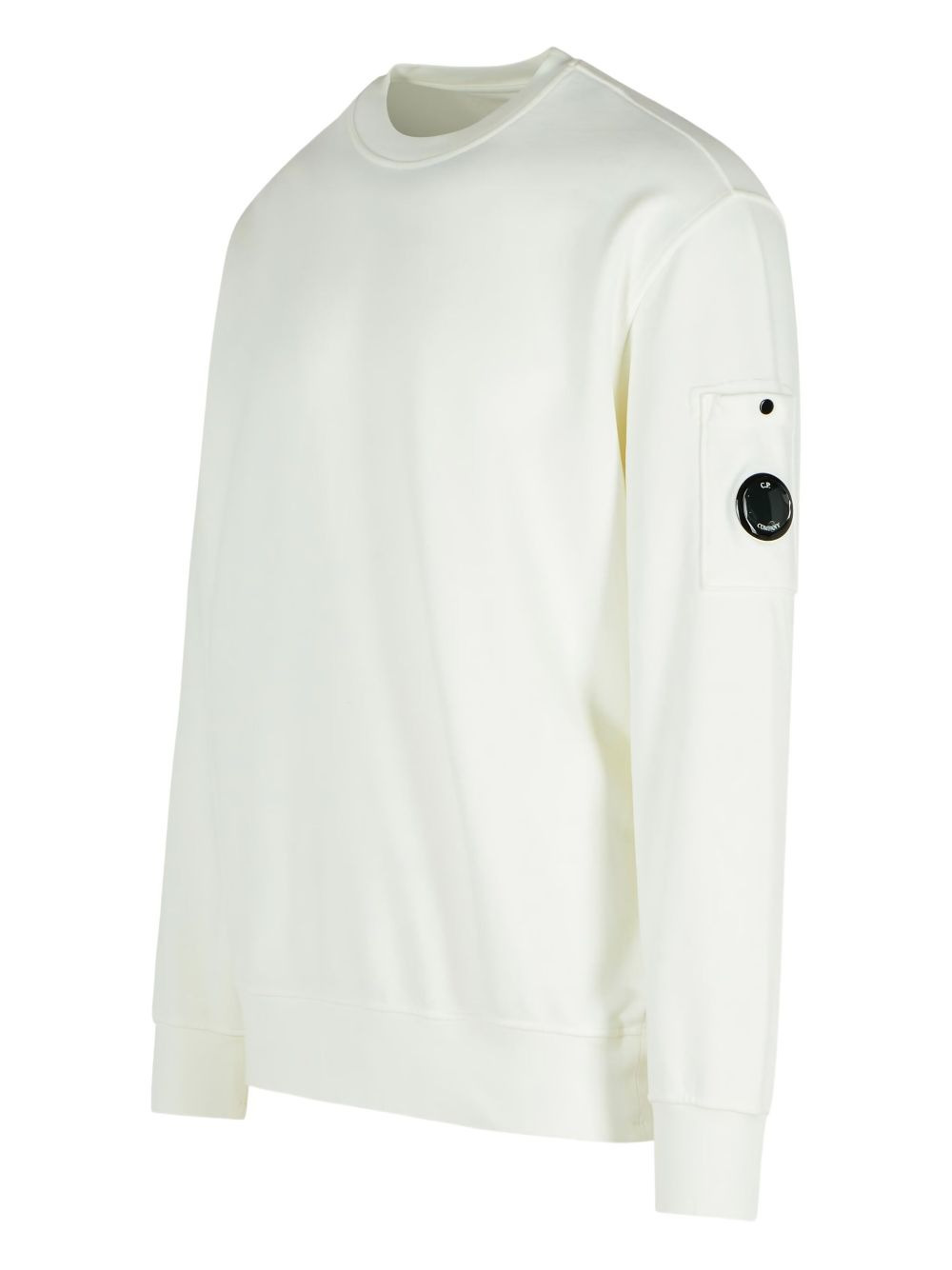 pocket-patch crew neck sweatshirt - 3