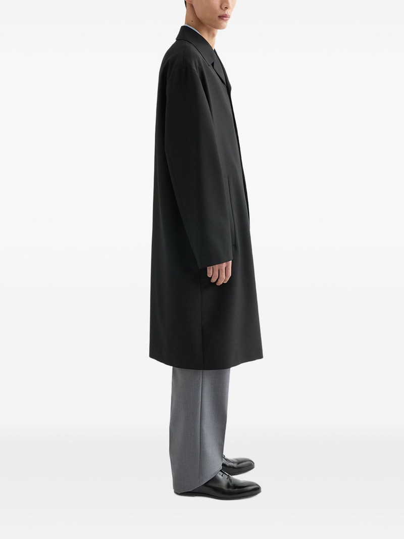 Jil Sander button-up wool coat outlook