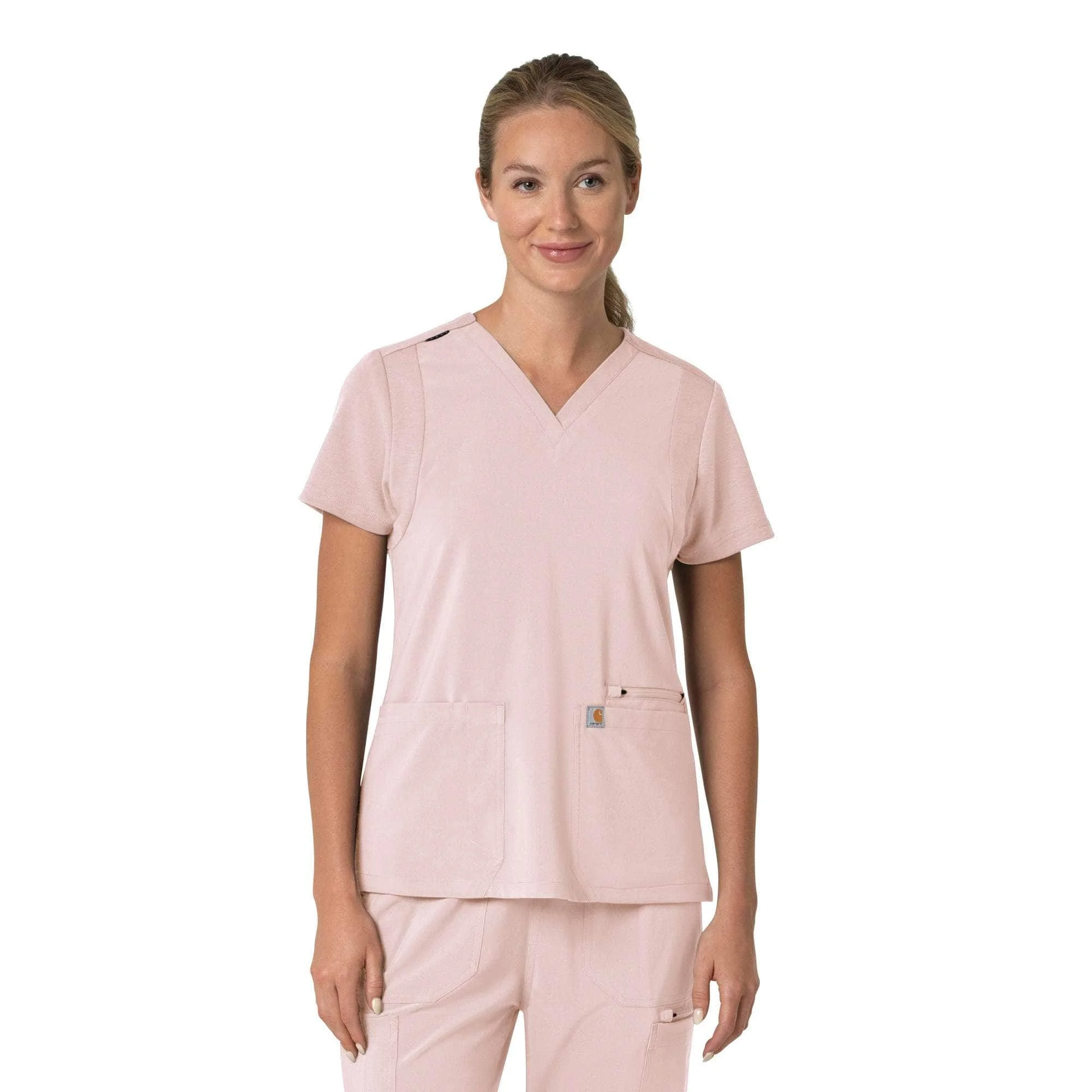 Women's Force Cross-Flex Flex Panel V-Neck Scrub Top - 1