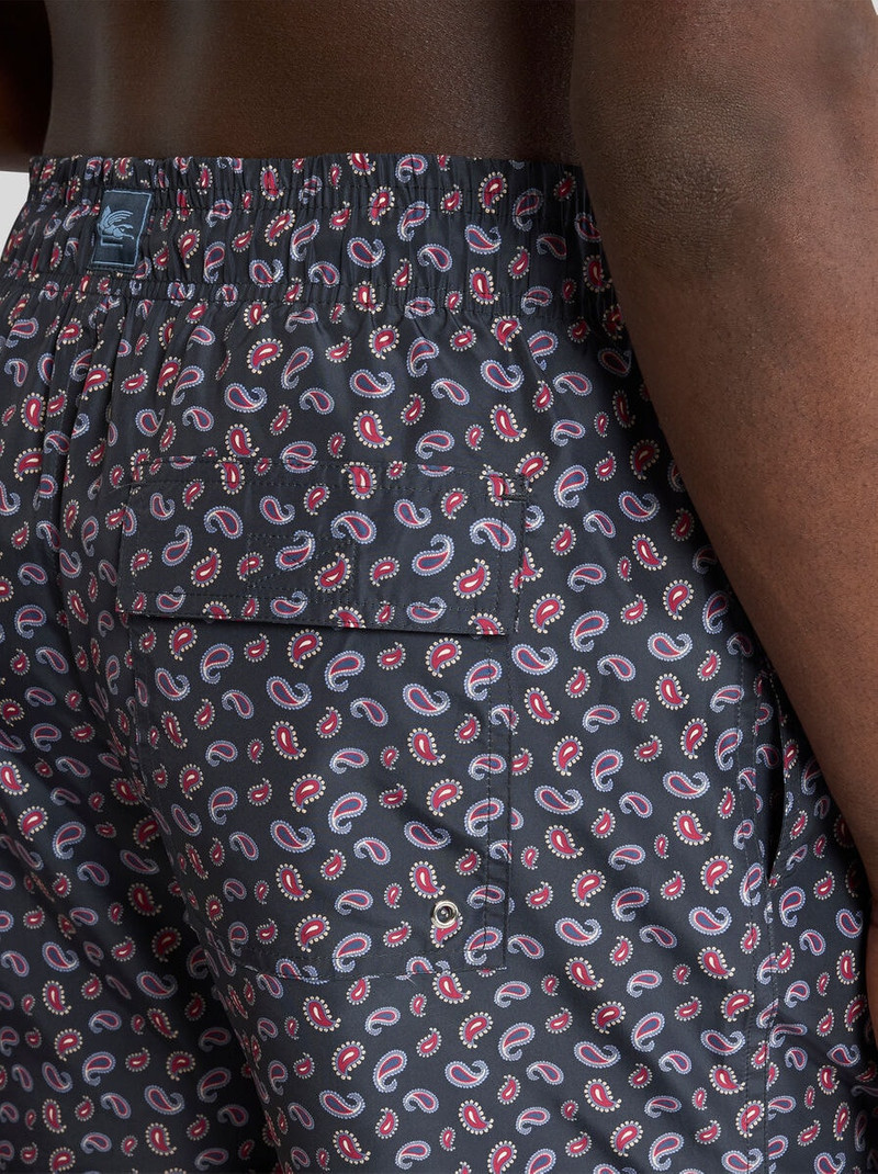 Etro SWIM SHORTS WITH MICRO PAISLEY MOTIF outlook