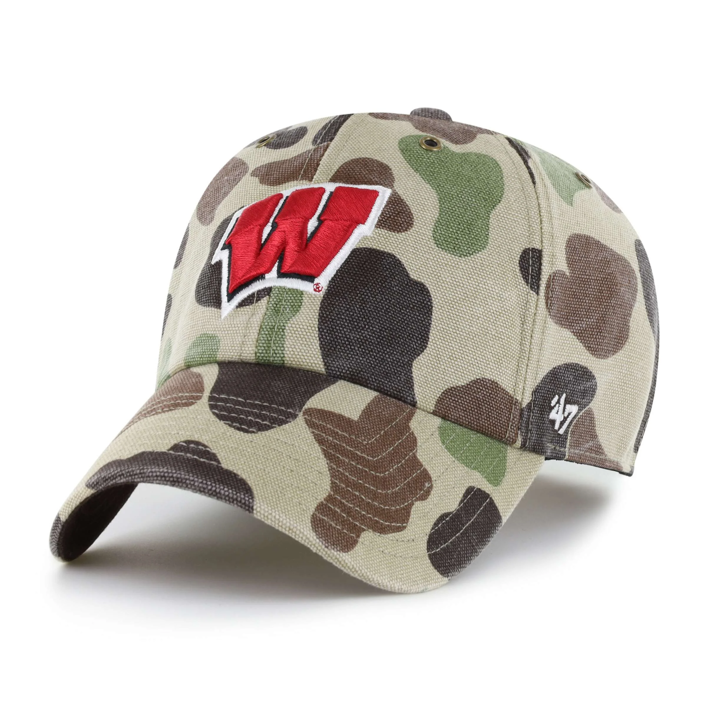 Wisconsin Badgers '47 Camo Clean Up - 1