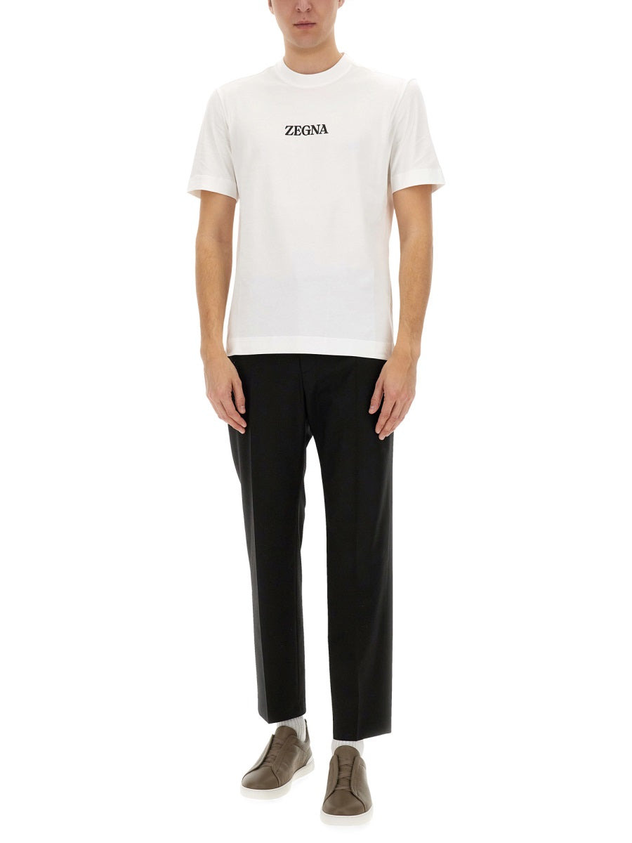 Zegna Men T-Shirt In Jersey - 2
