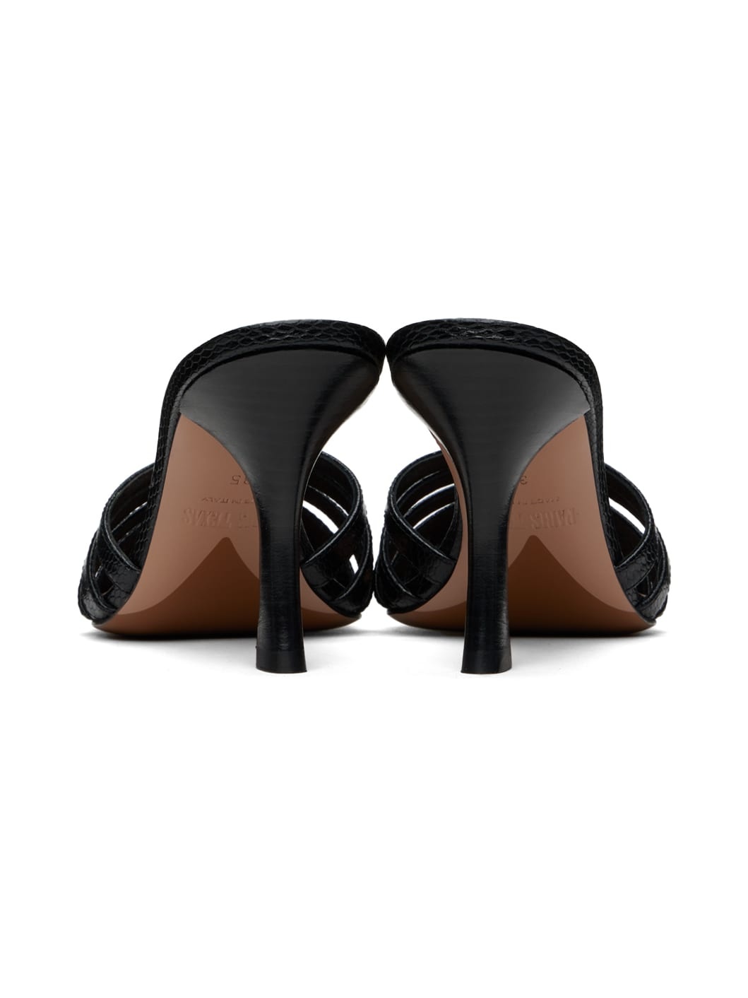 Black Nadia Mules - 2