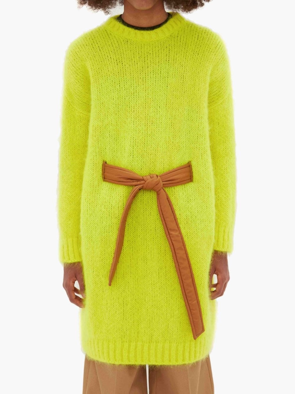 TIED LONG CREWNECK JUMPER - 5