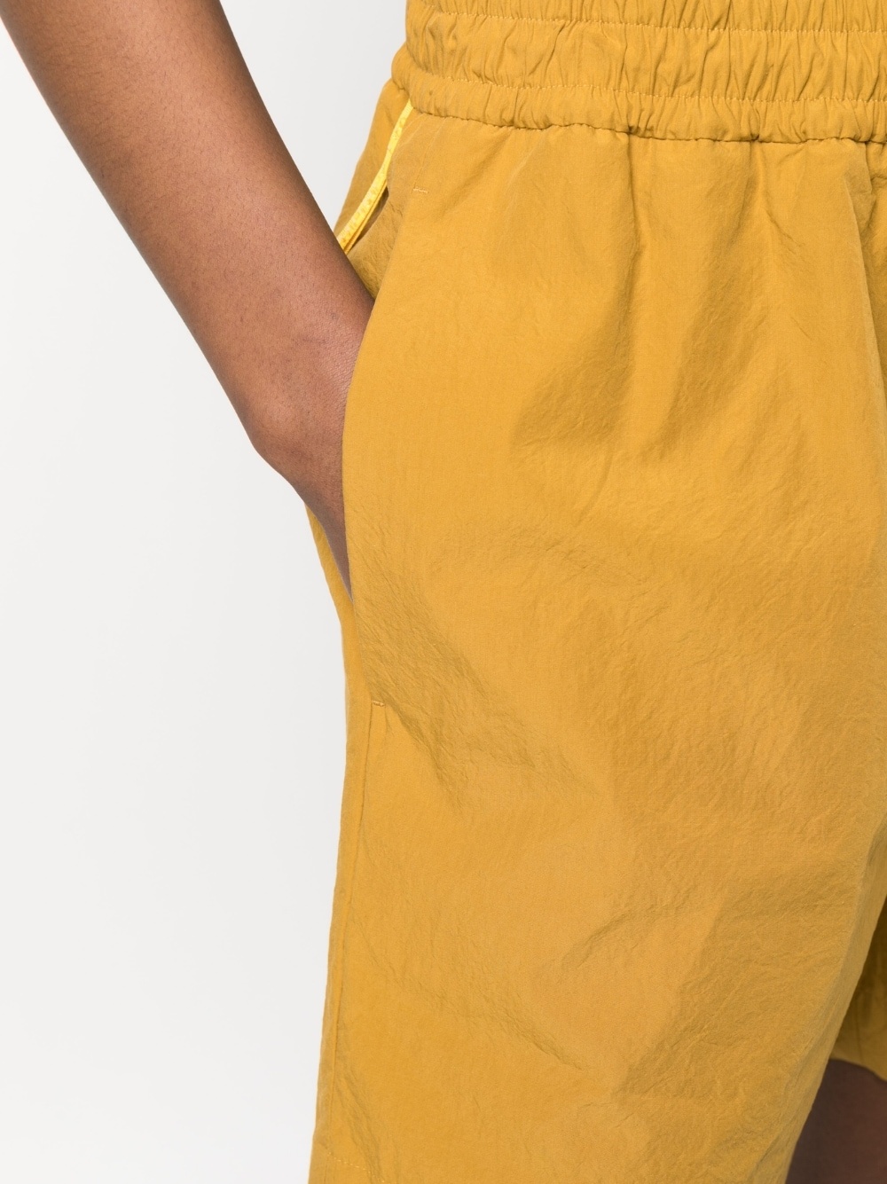 elasticated-waistband shorts - 5