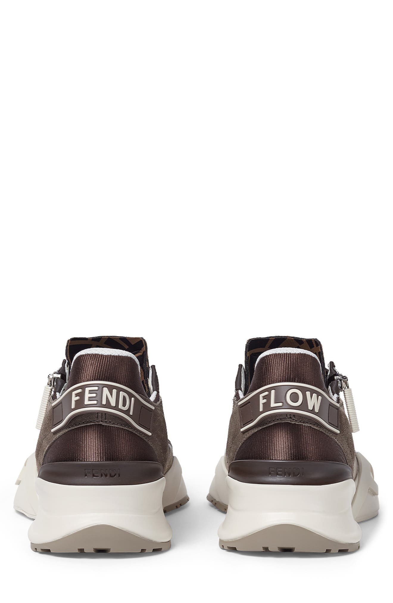 Fendi Flow Sneaker in Beige/Light Khaki at Nordstrom - 4