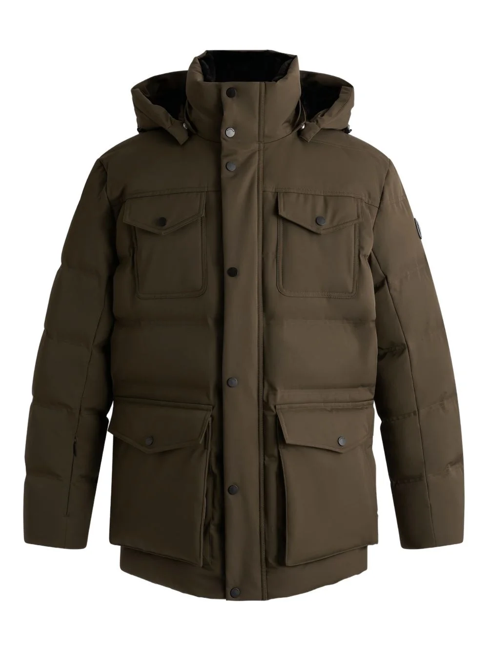 Delano detachable-hood parka - 1