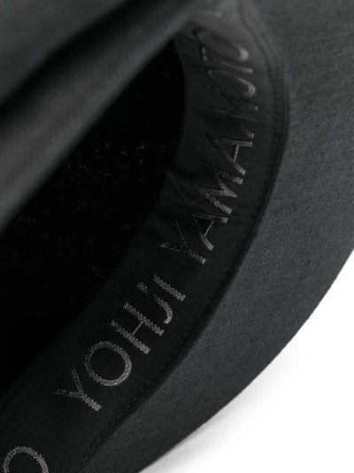 Yohji Yamamoto cotton baker boy hat outlook