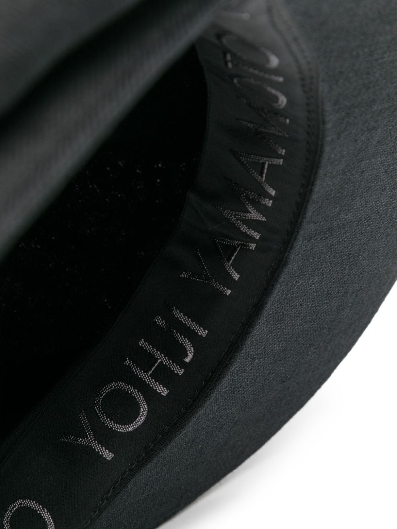 Yohji Yamamoto cotton baker boy hat outlook