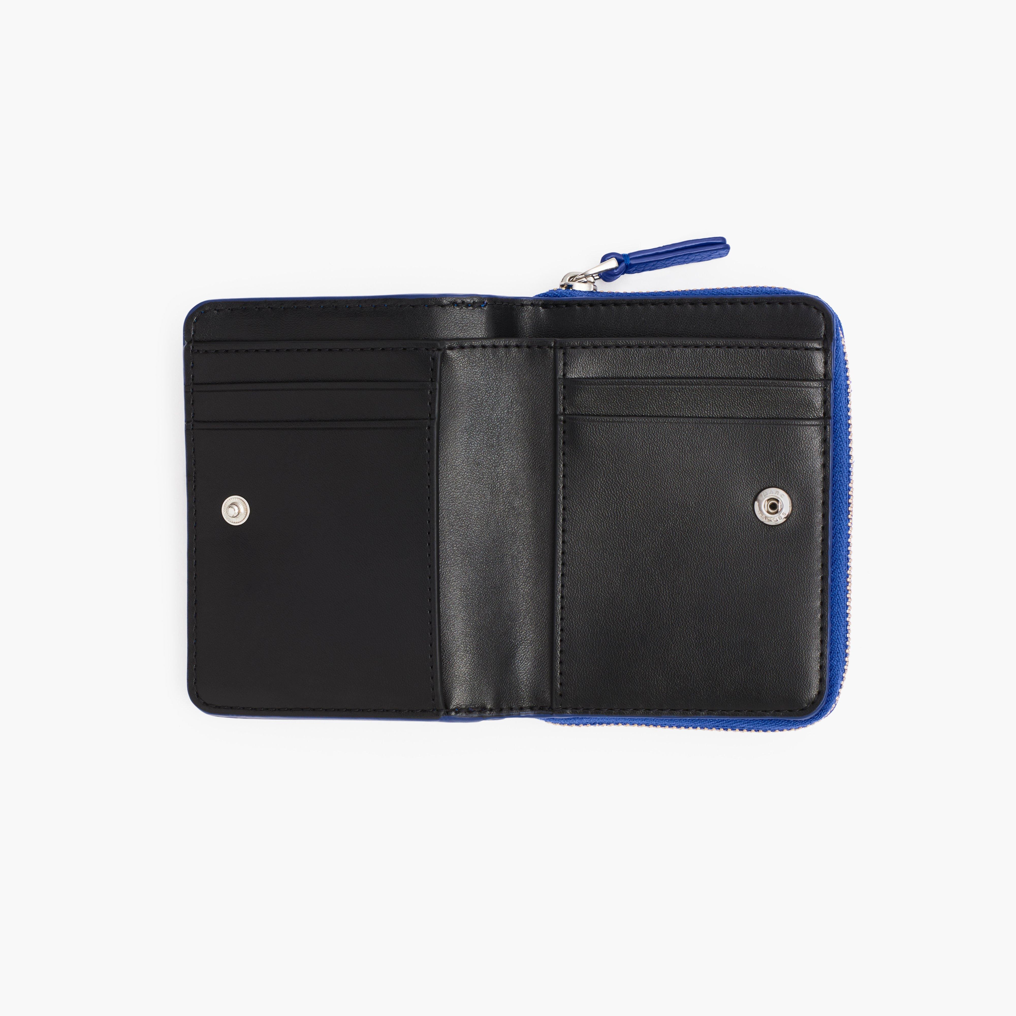 THE LEATHER MINI COMPACT WALLET - 2
