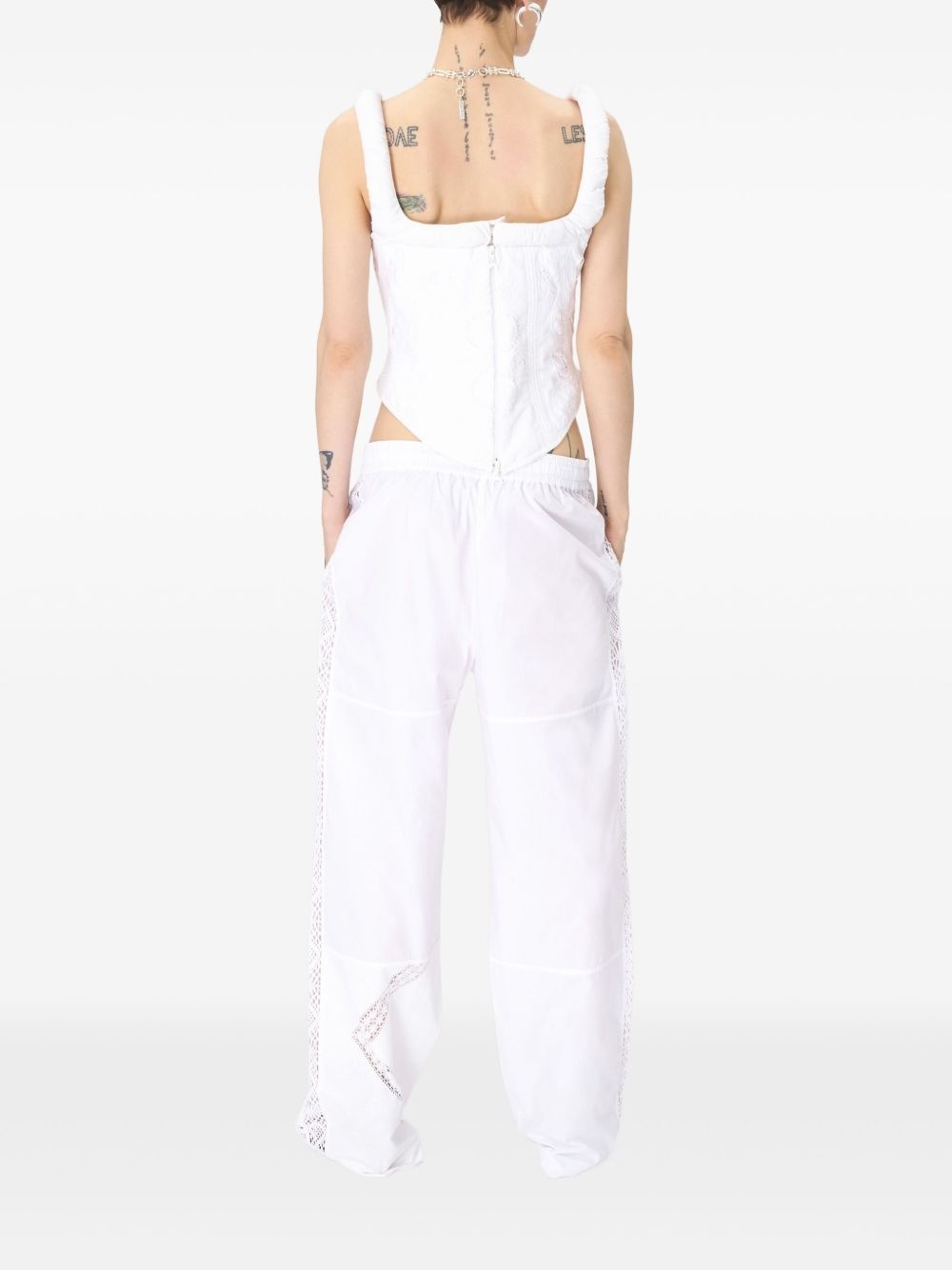 linen corset top - 2