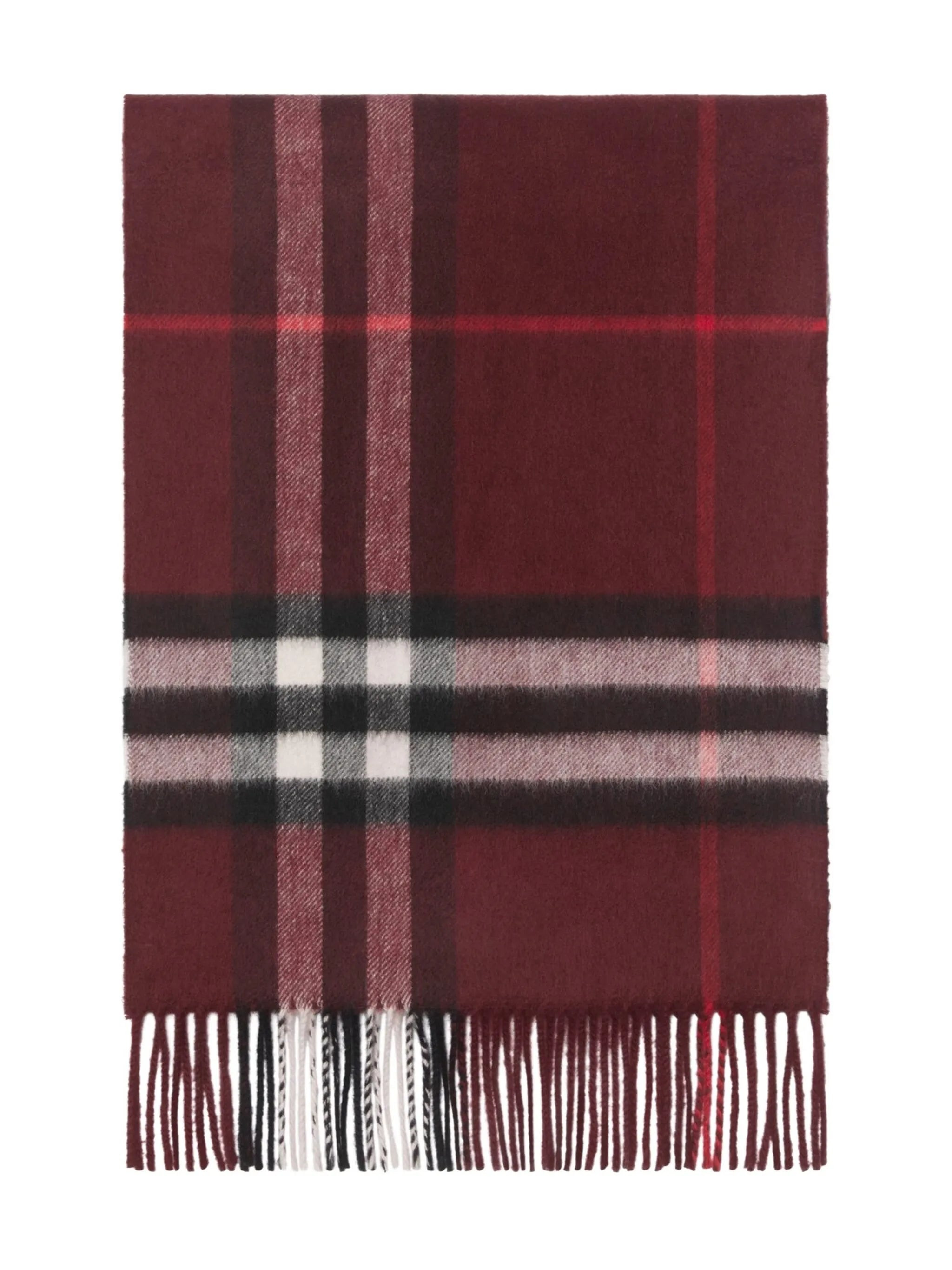 checked cashmere scarf - 2