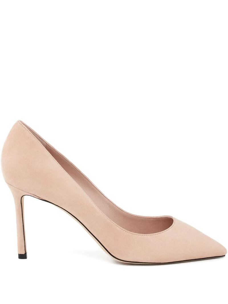 85mm Romy suede pumps 1
