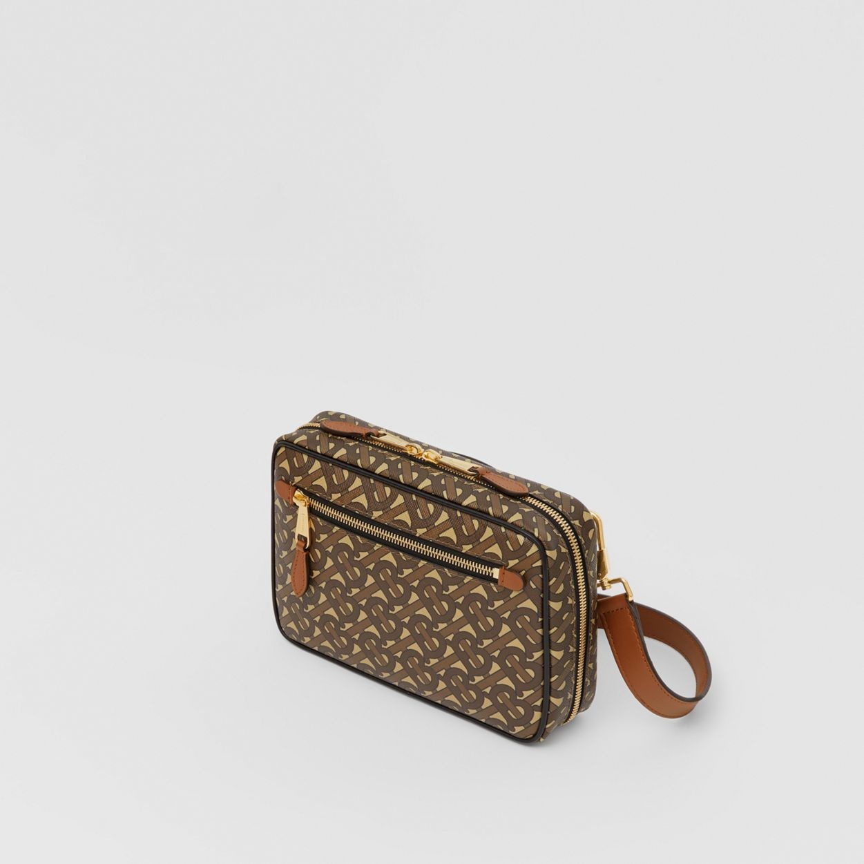 Monogram Print Crossbody Bag - 4