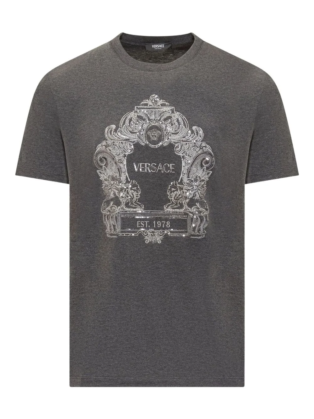 Barocco-embroidered T-shirt - 1