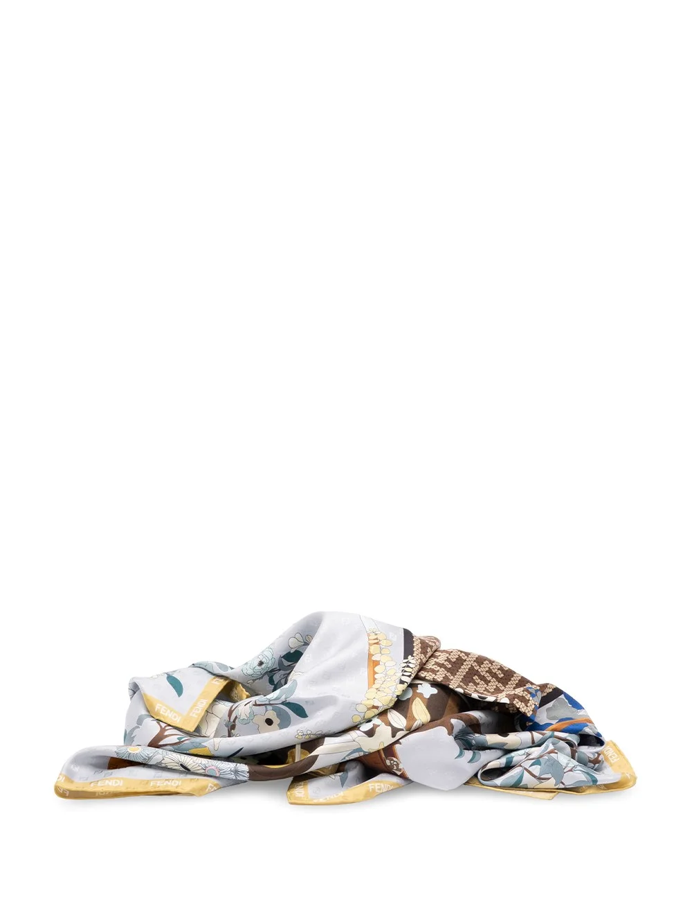`Fendi Gardening` Print Foulard - 1