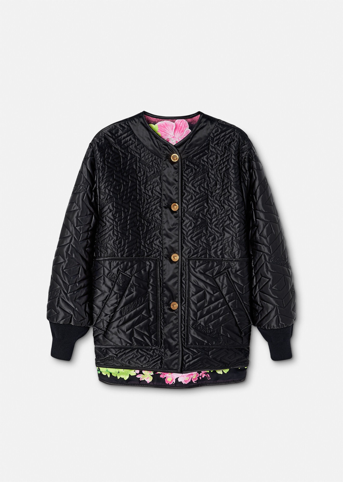 Reversible Medusa Orchid Jacket - 1