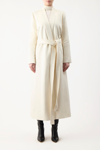 GABRIELA HEARST Devon Coat in Winter Silk outlook