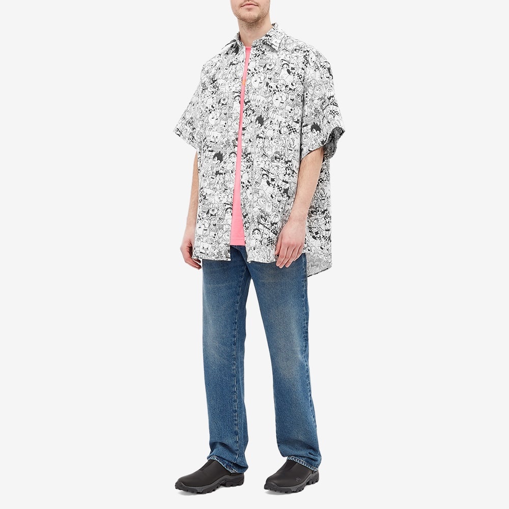 VETEMENTS Cartoon Mania Flannel Shirt - 6