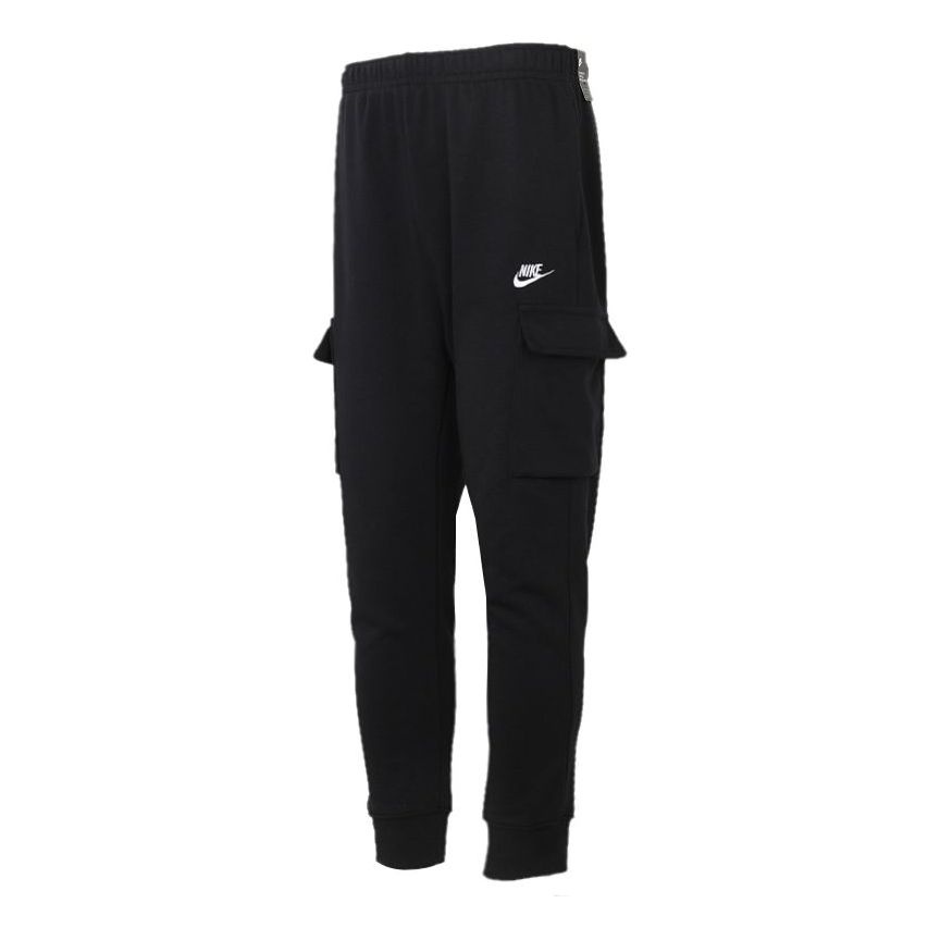 Nike MENS Sportswear Club French Terry Casual Overall Ankle Banded Pants Black CZ9955-010 - 1