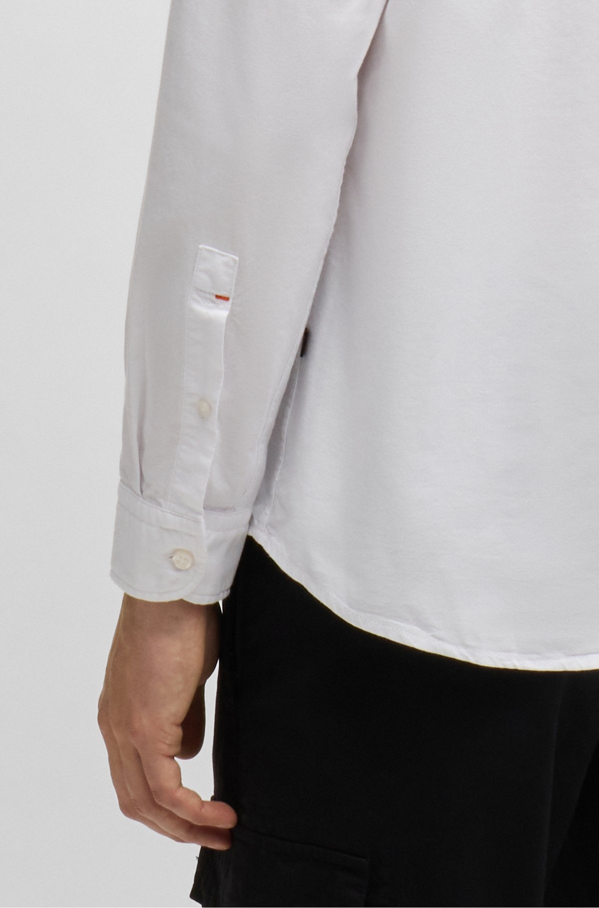 BUTTON-DOWN REGULAR-FIT SHIRT IN OXFORD COTTON - 6