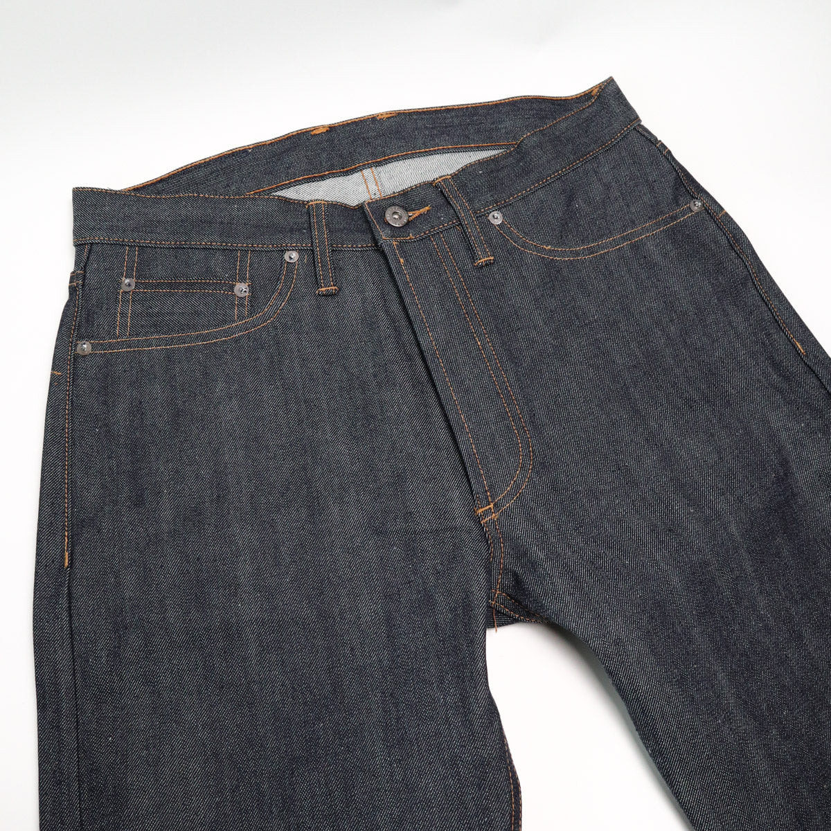 CT-100x Classic Taper Indigo Selvedge Denim - 5