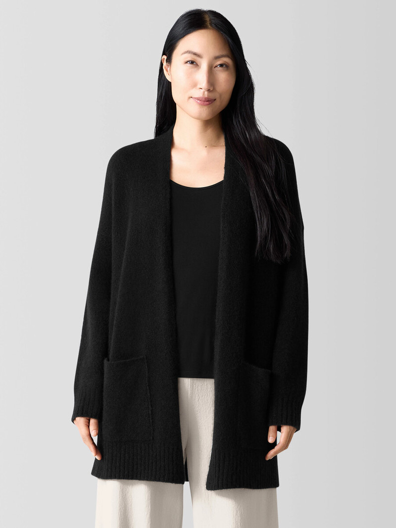 EILEEN FISHER Cashmere Silk Bliss Long Cardigan outlook