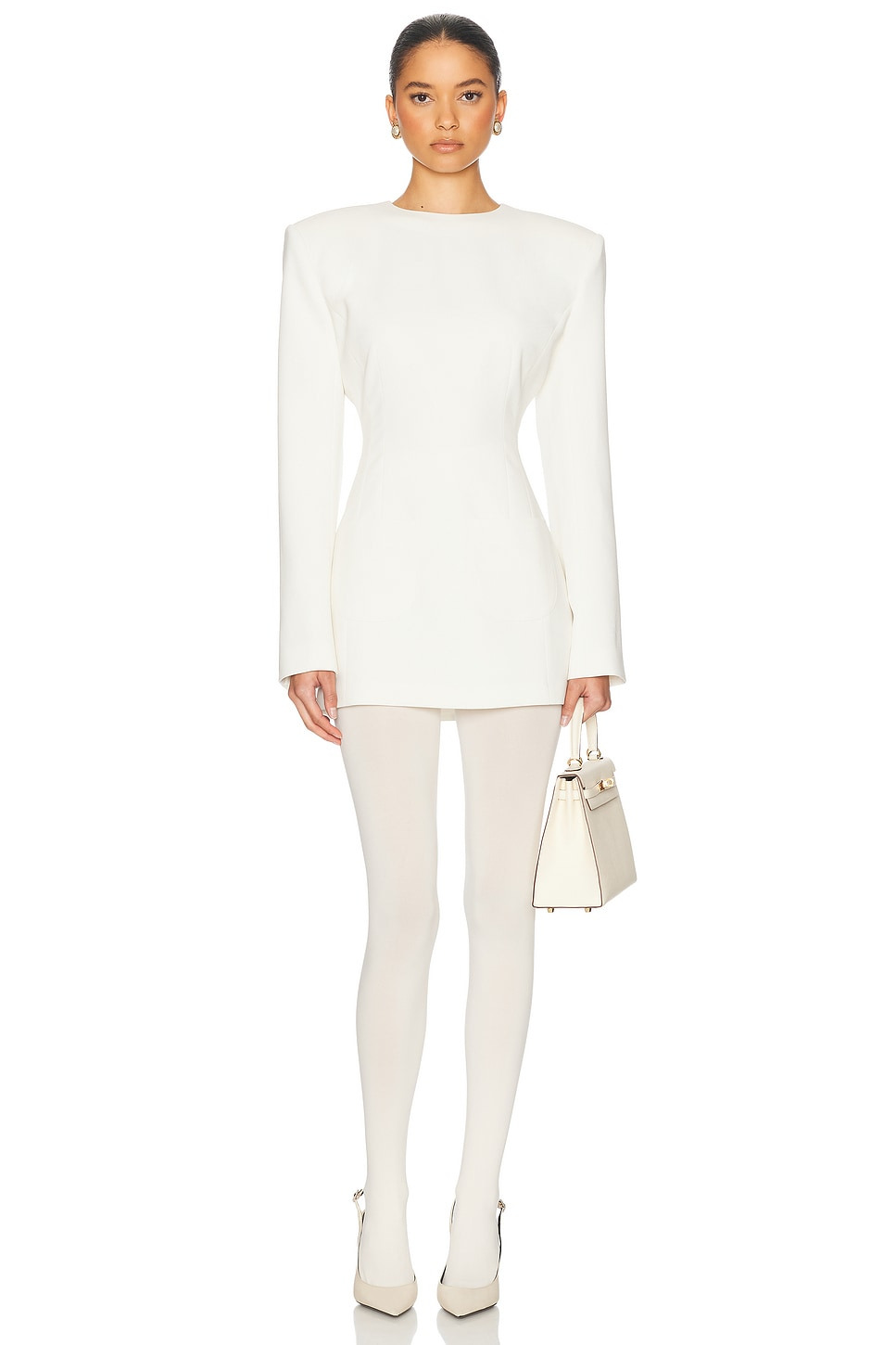 The Heavy Crepe Suit Dress - 4