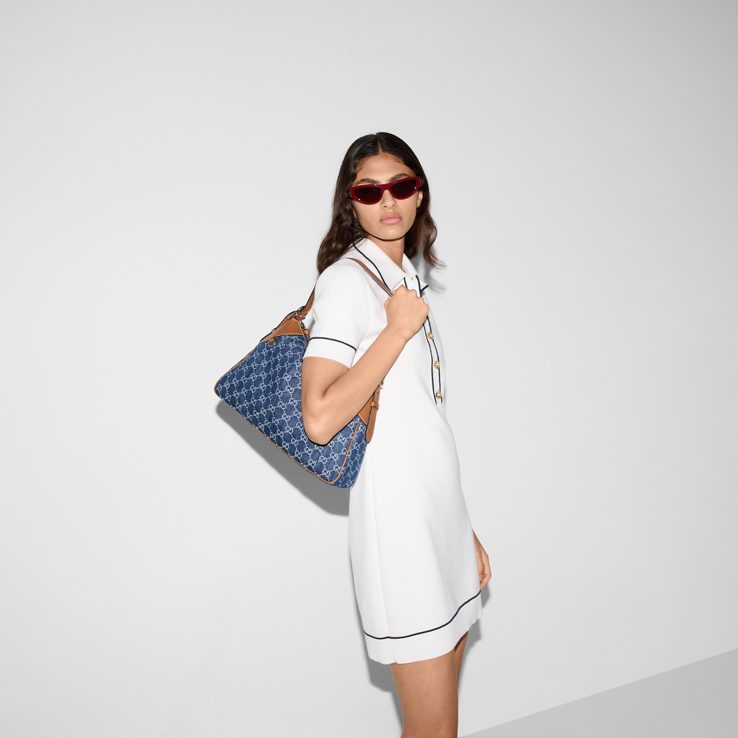 Fine wool polo dress - 6
