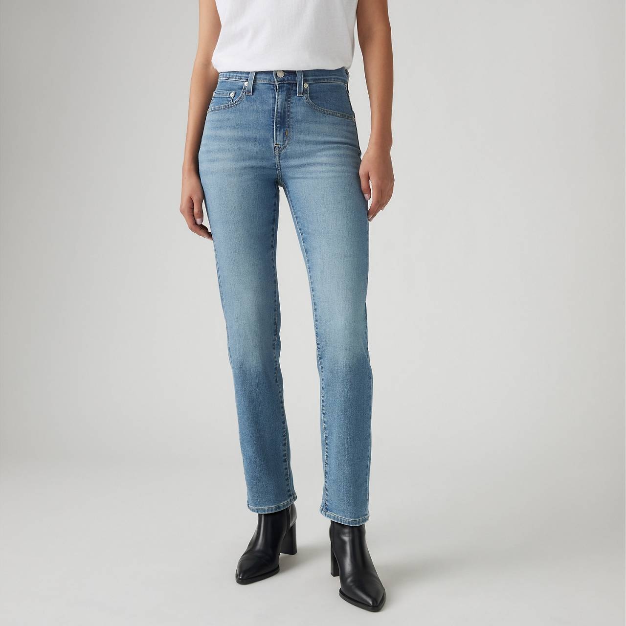 724 HIGH RISE STRAIGHT WOMEN'S JEANS - 6