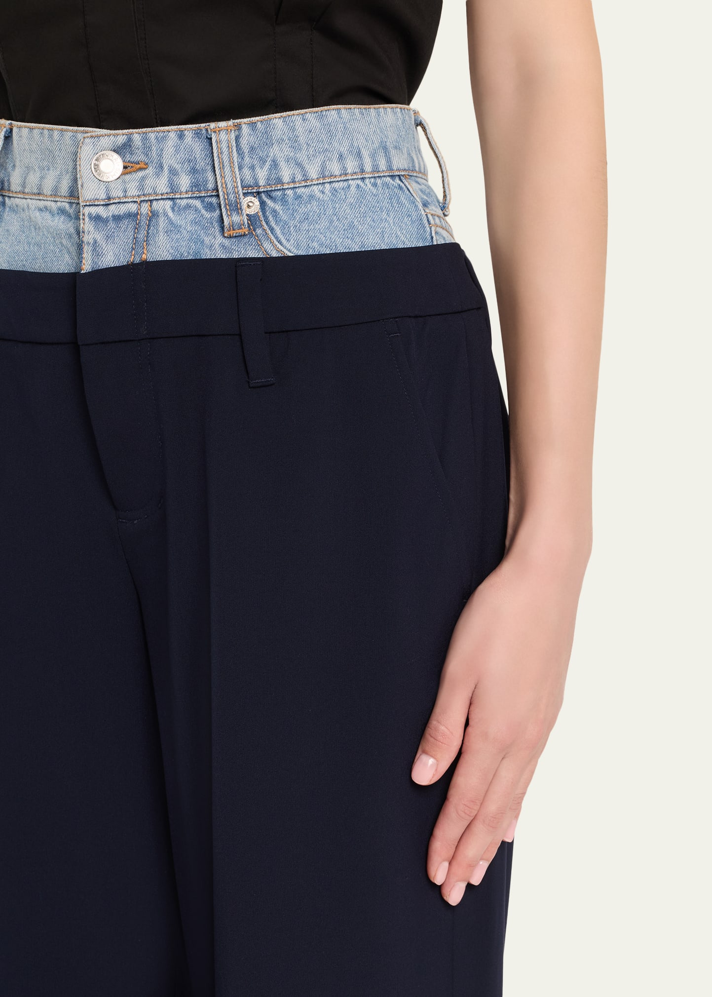 Ophelia Double Waistband Pants - 5