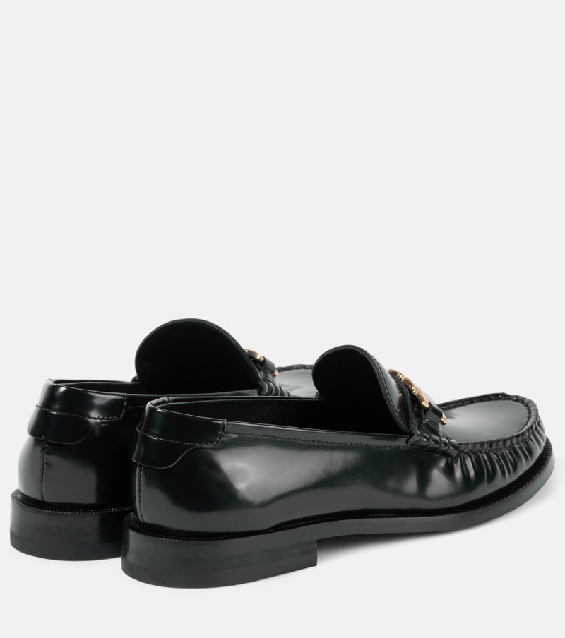 Victoria Beckham Chain leather loafers outlook