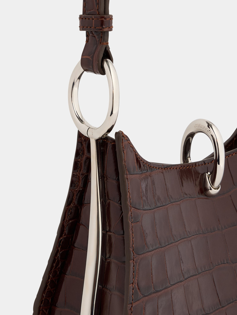 SMALL RING LEATHER BAG 3