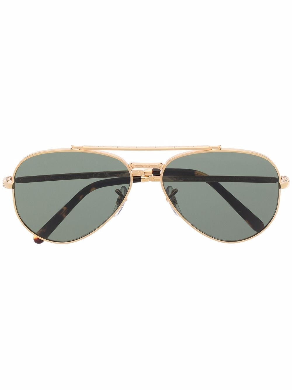 tinted aviator sunglasses - 1