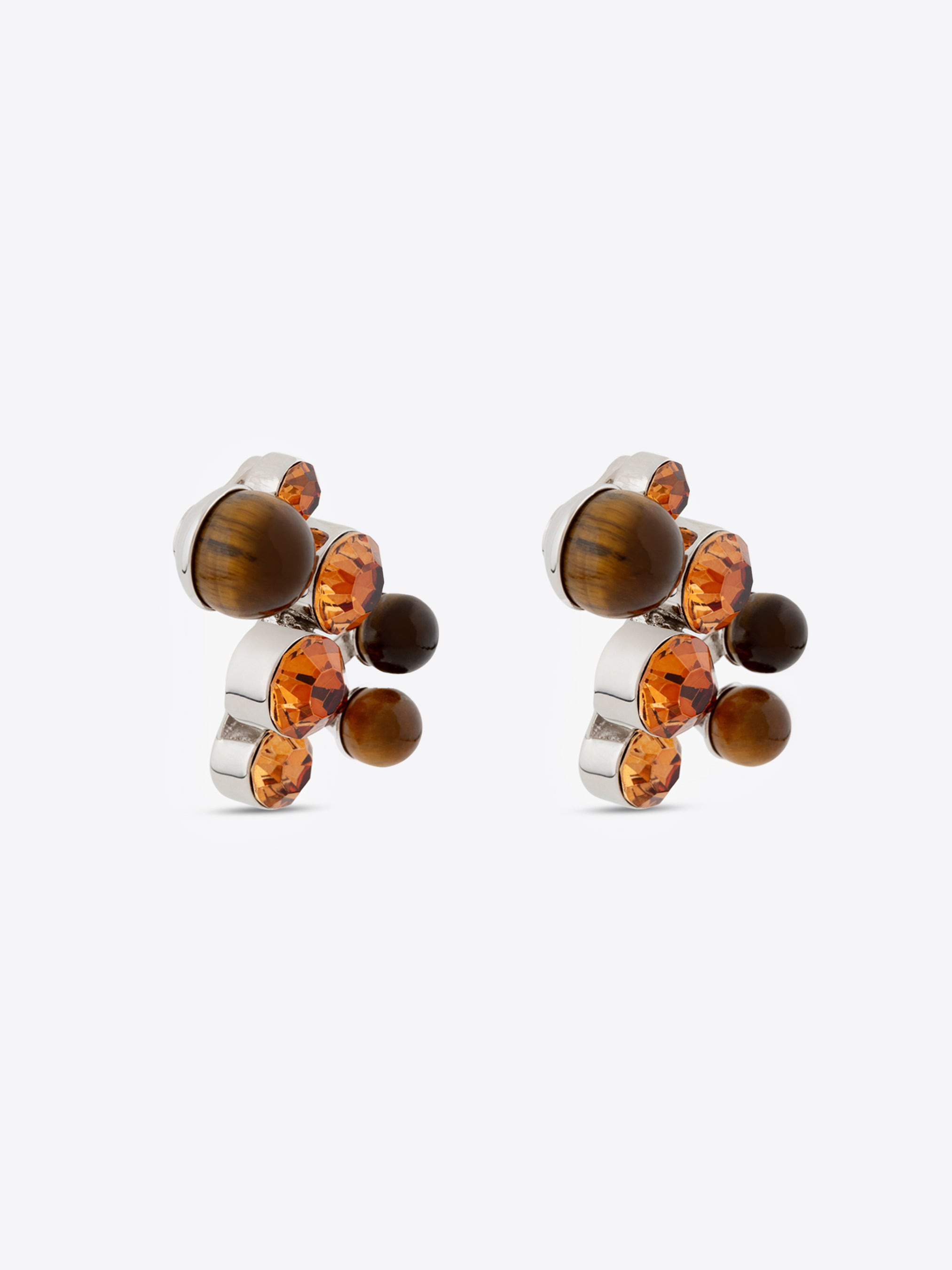 STONE PIN EARRINGS - 3