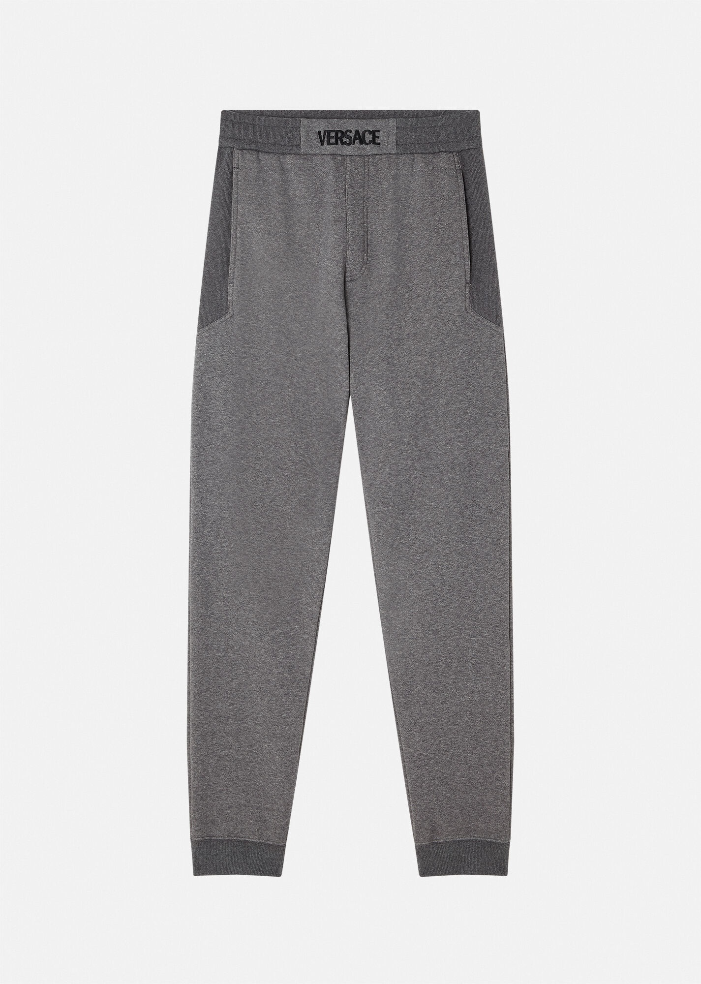 La Greca Embroidered Sweatpants - 1