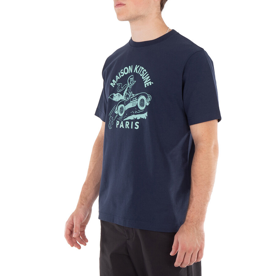 Maison Kitsune Racing Fox Cotton Comfort T-Shirt - 2
