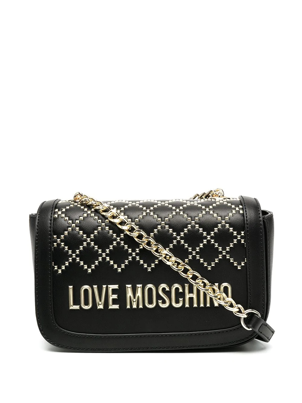 studded logo camera bag - 1