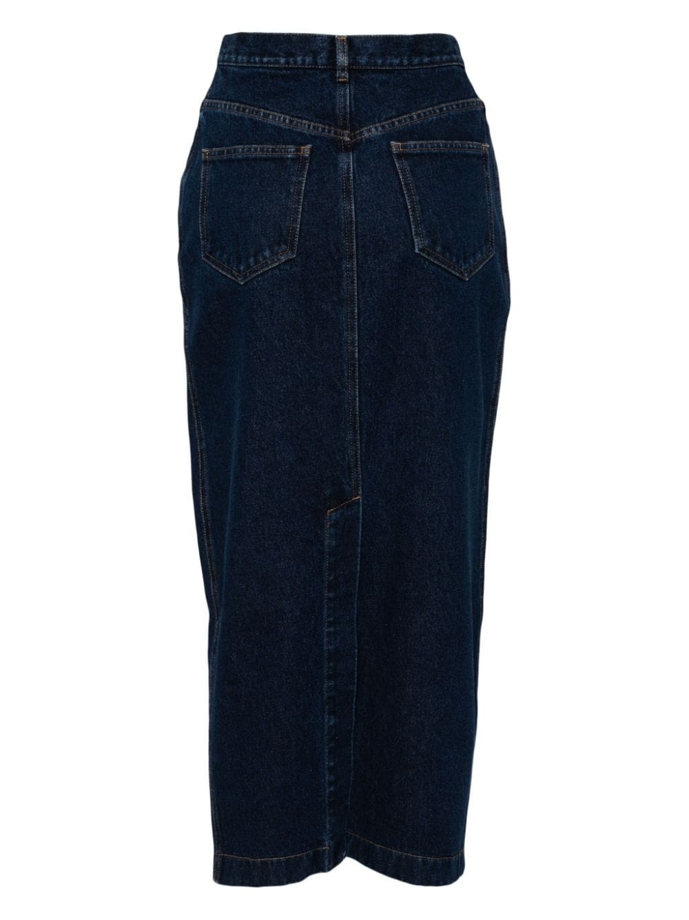 denim pencil skirt - 2