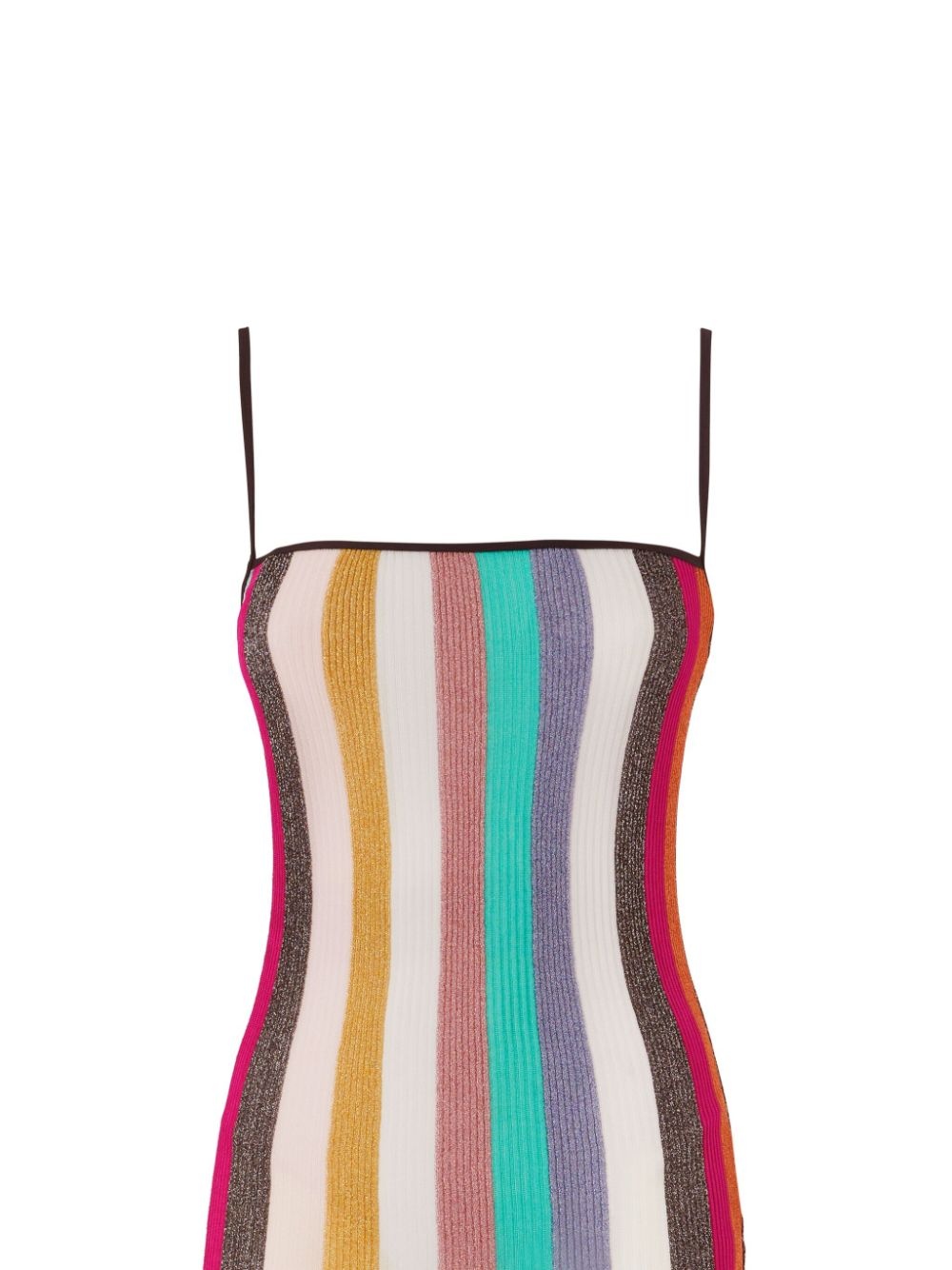 striped mini dress - 2