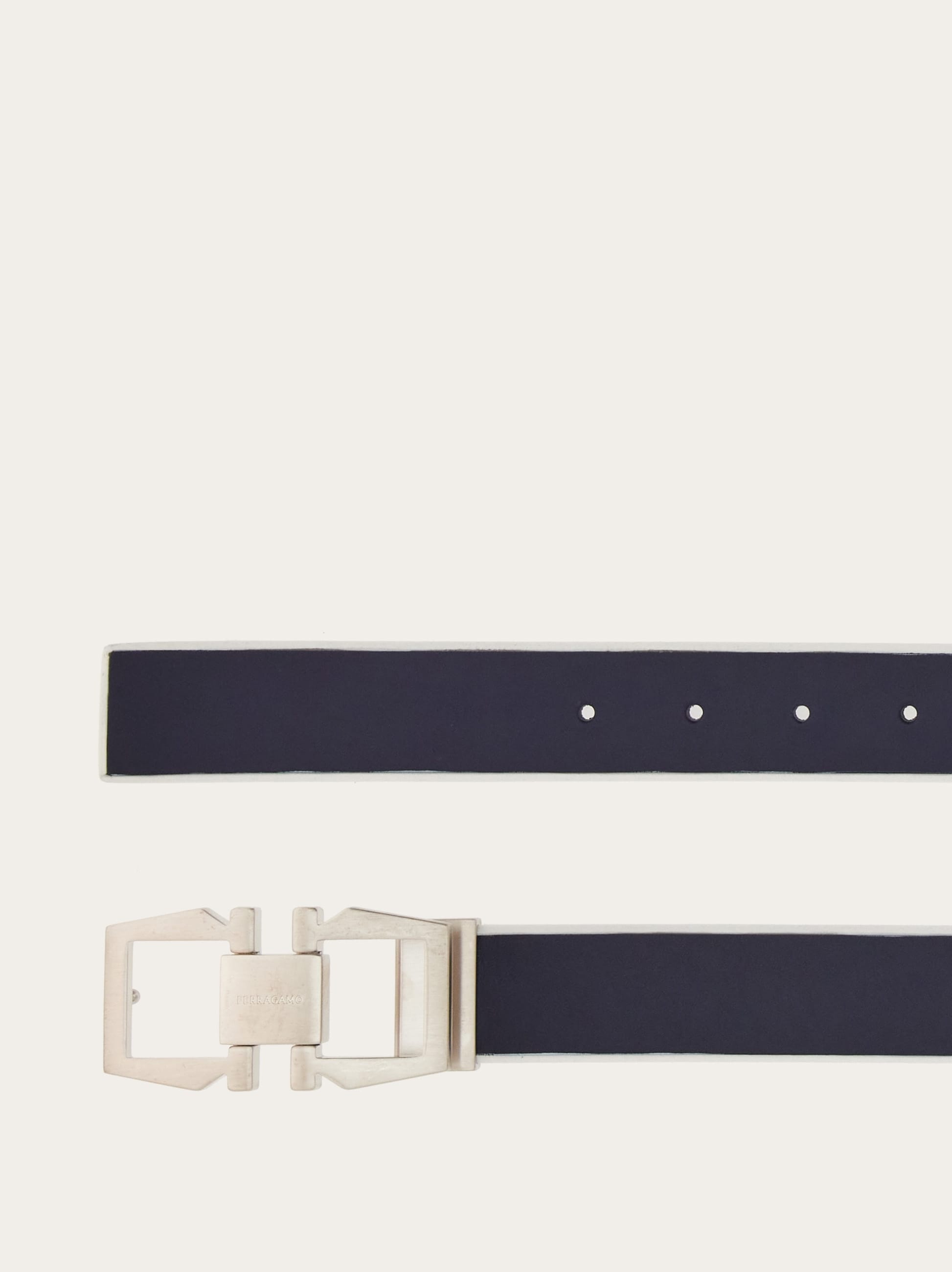 Adjustable Gancini belt - 2