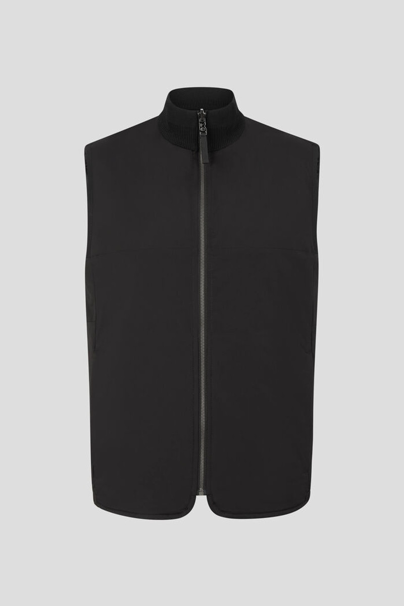 Conner Reversible waistcoat in Black 1