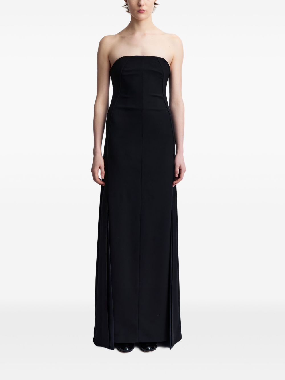 Anguelique crepe satin gown - 2