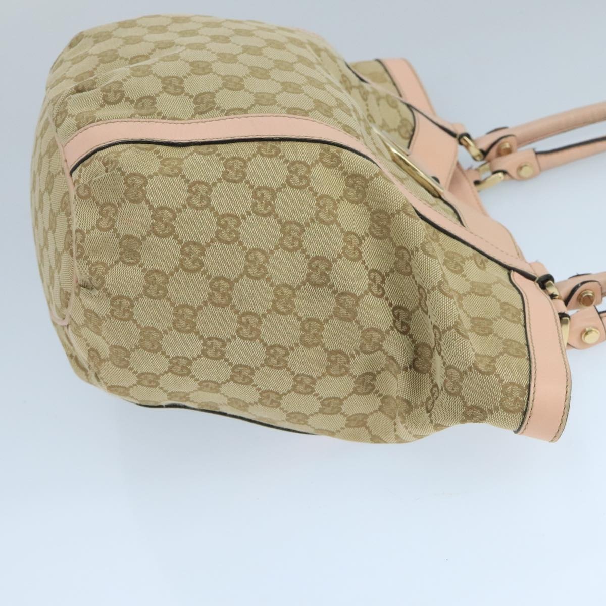 GUCCI GG Canvas Tote Bag Beige - 4