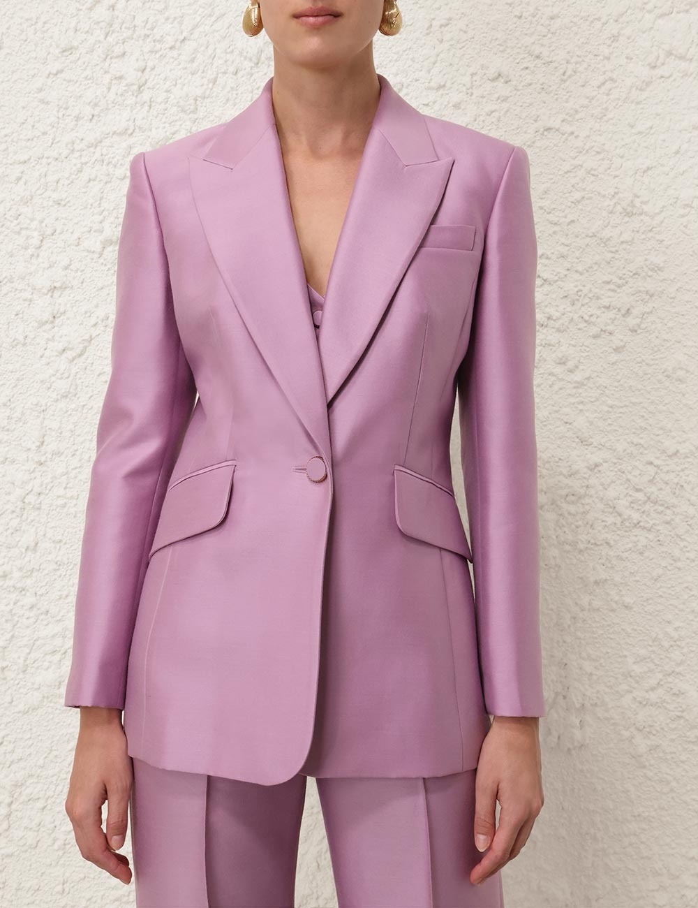 Zimmermann ILLUSTRATION TAILORED JACKET | REVERSIBLE