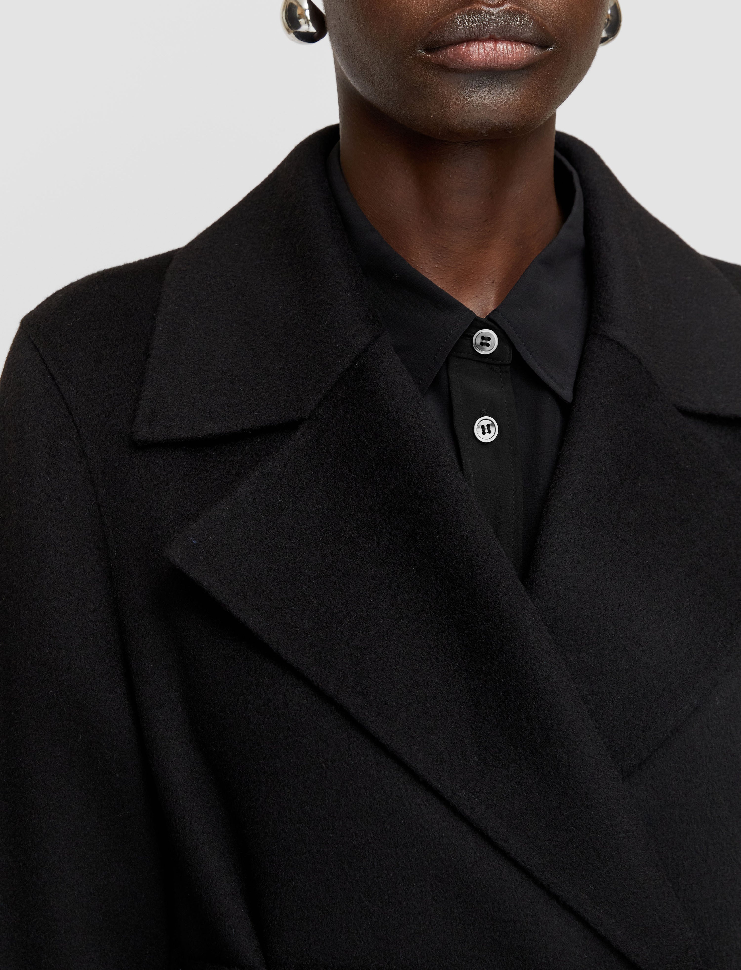 Double Face Cashmere Arline Coat - 4