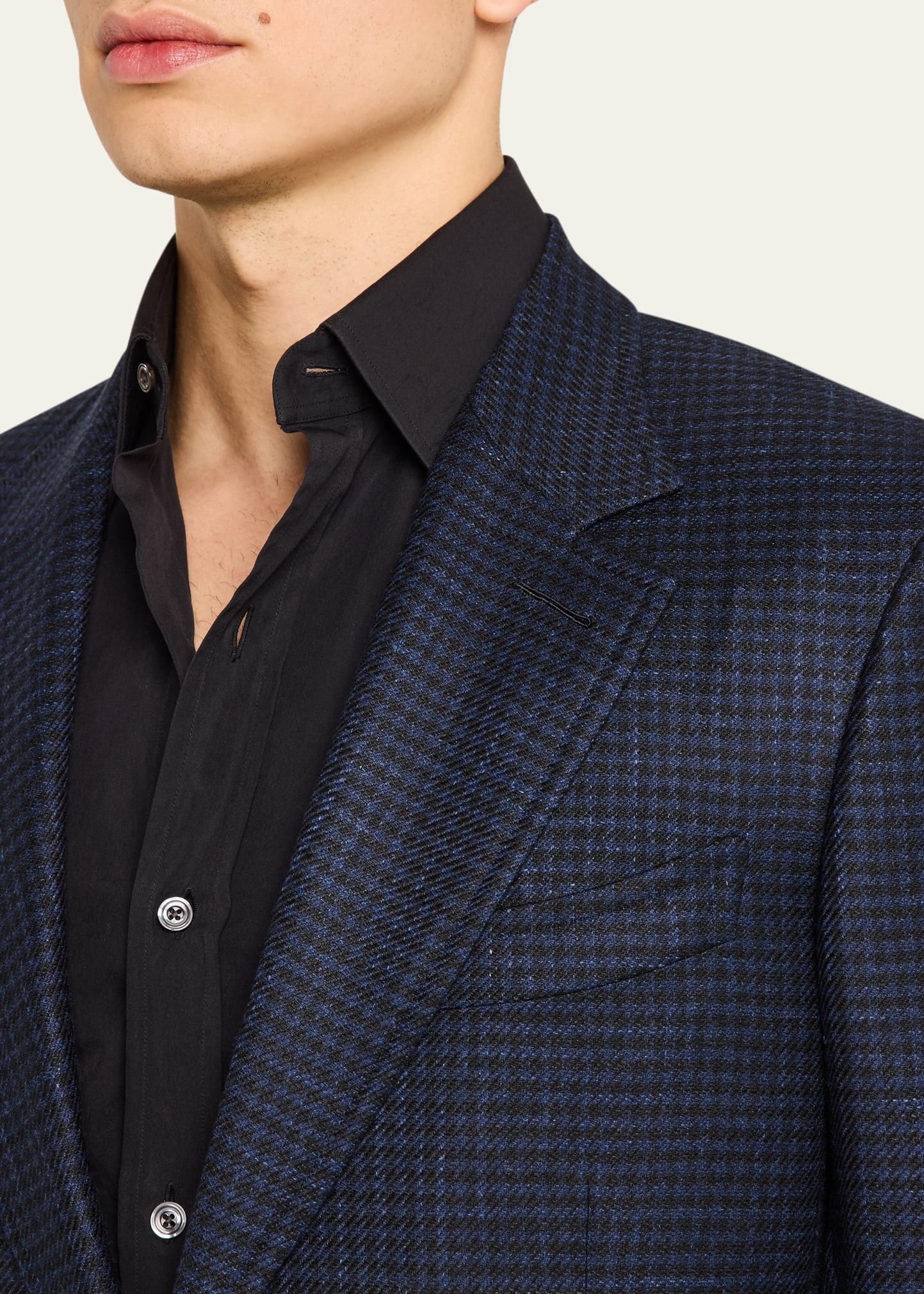Men's Shelton Mini-Houndstooth Sport Coat - 7